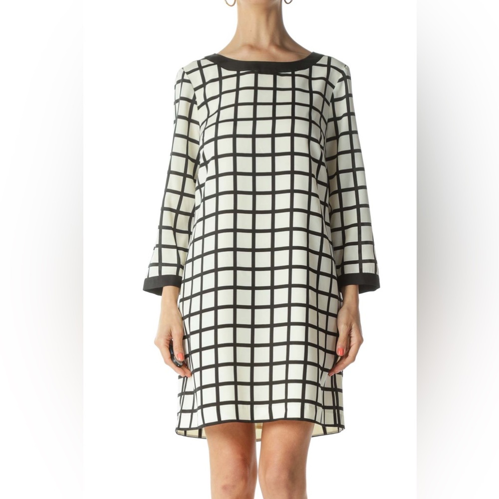 J. Crew Women’s Windowpane Shift Dress, Size 6